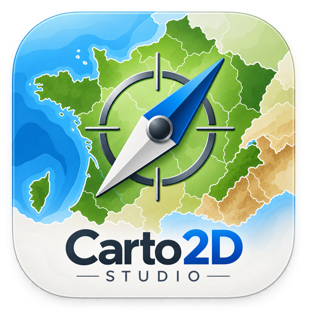 Icône Carto2D Studio